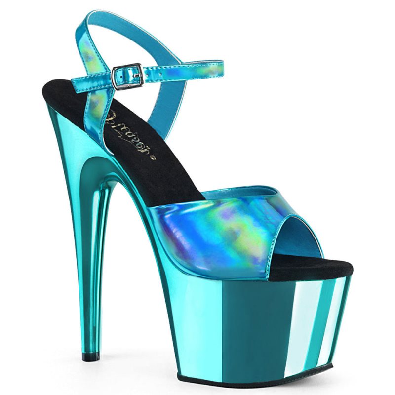 Pleaser Adore-709HGCH Hakken Dames Turquoise | BELGIE BEVEUOGM