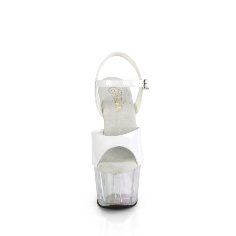 Pleaser Adore-709HT Hakken Dames Wit | BELGIE BECWAMNK