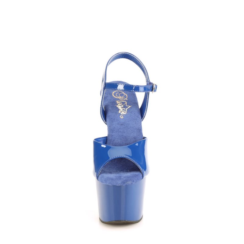 Pleaser Adore-709 Hakken Dames Blauw | BELGIE BELCGPER