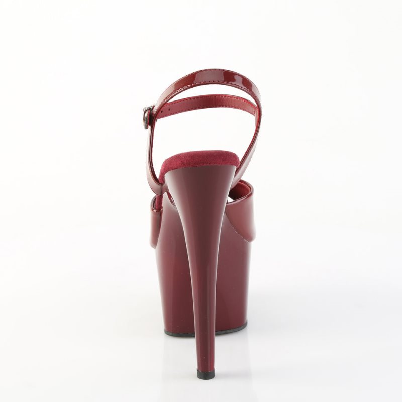 Pleaser Adore-709 Hakken Dames Bordeaux | BELGIE BEAREKVD