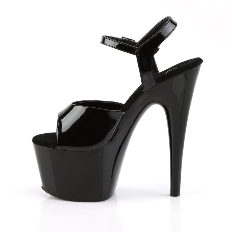Pleaser Adore-709 Hakken Dames Zwart | BELGIE BEMAOCHV