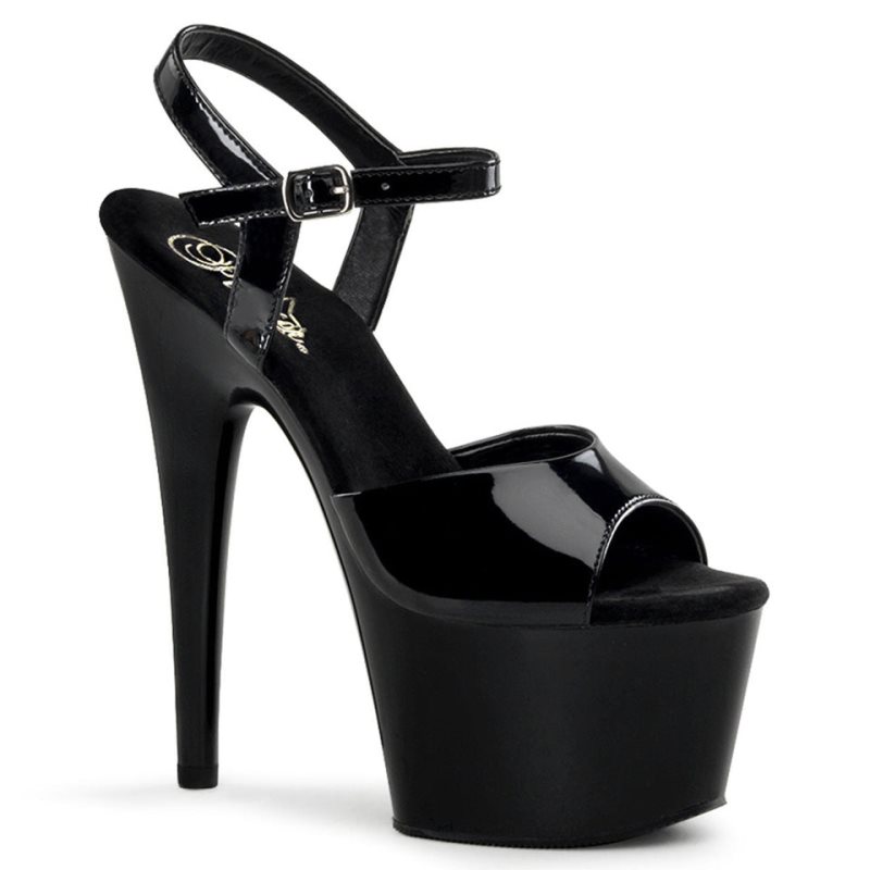 Pleaser Adore-709 Hakken Dames Zwart | BELGIE BEMAOCHV