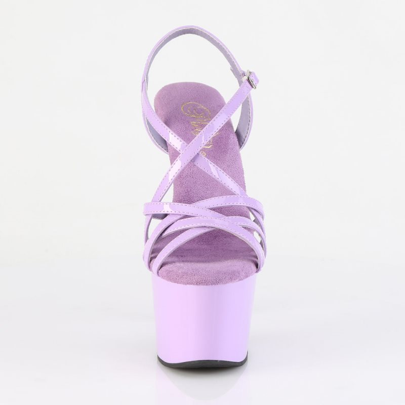 Pleaser Adore-713 Hakken Dames Lavendel | BELGIE BEFPVGIW