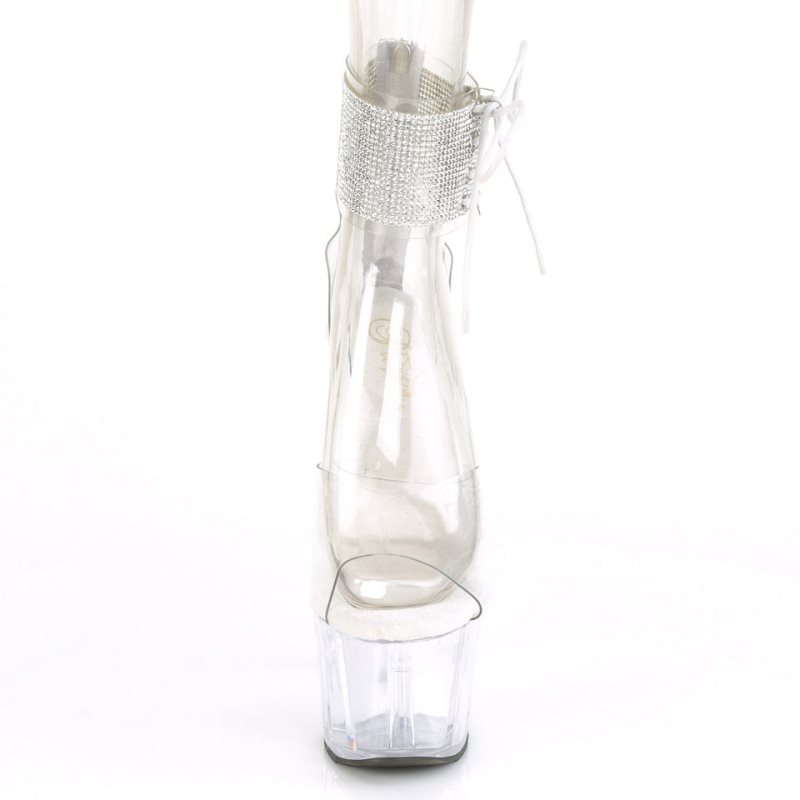 Pleaser Adore-724RS Hakken Dames Clear | BELGIE BENGVYWJ