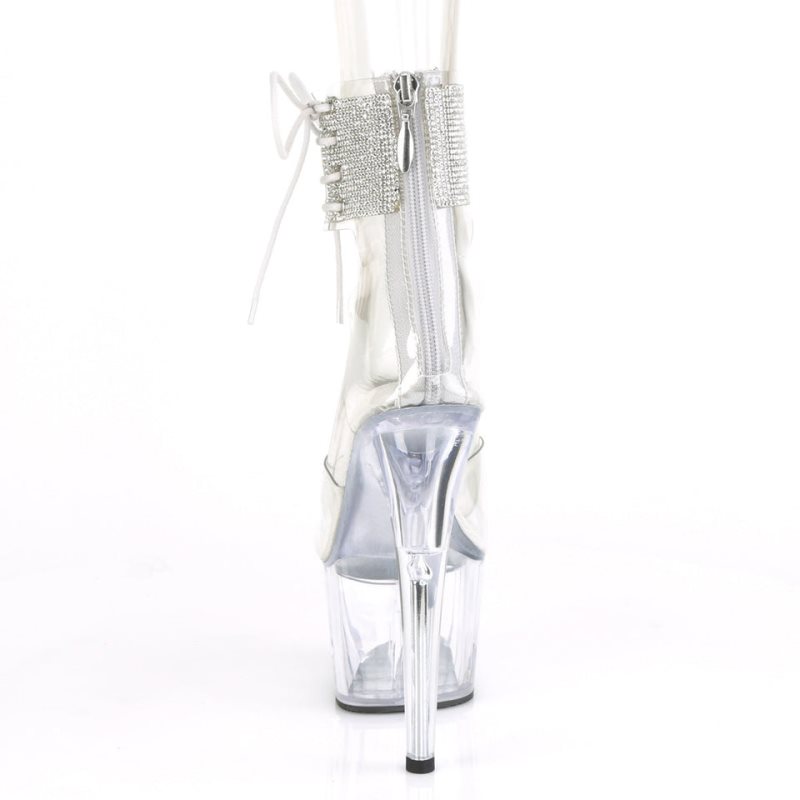 Pleaser Adore-724RS Hakken Dames Clear | BELGIE BENGVYWJ