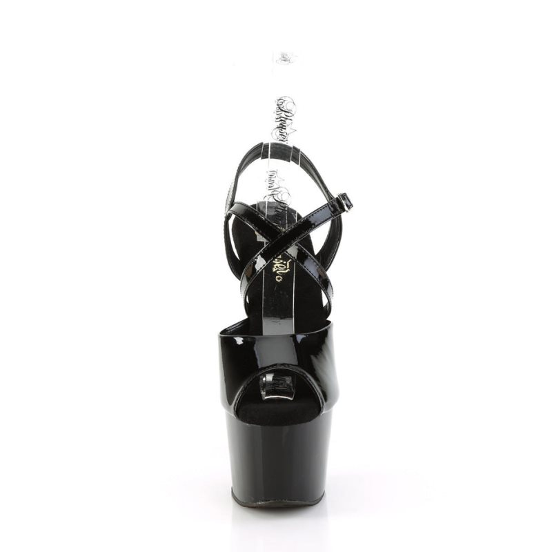 Pleaser Adore-724 Hakken Dames Zwart | BELGIE BEYXRWMS
