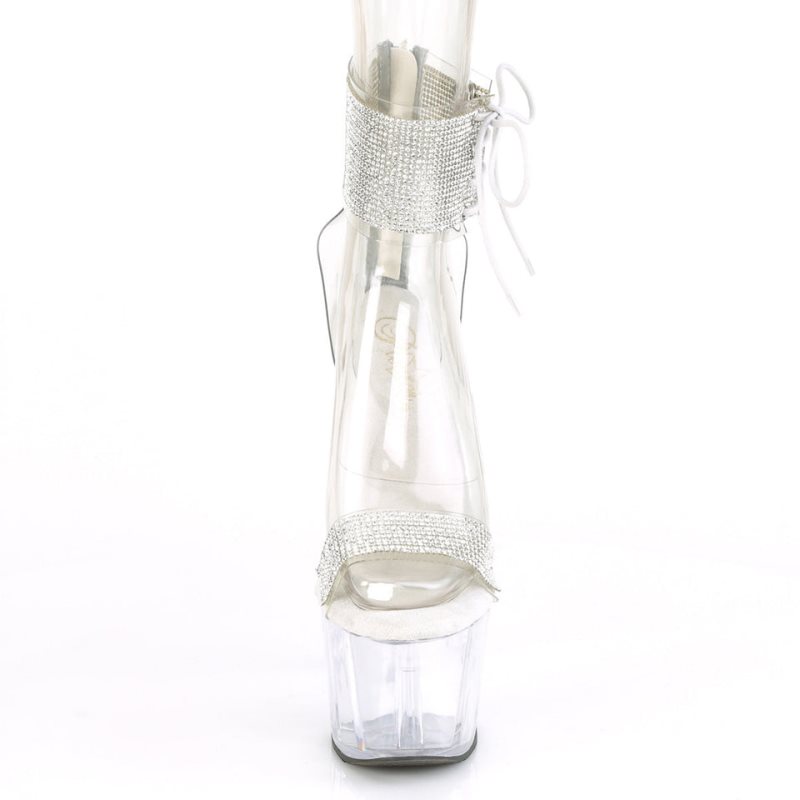 Pleaser Adore-727RS Hakken Dames Clear | BELGIE BEABYLRQ
