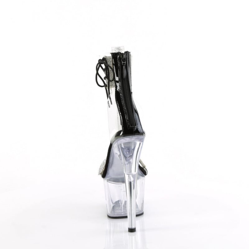 Pleaser Adore-727RS Hakken Dames Zwart | BELGIE BEDYJXLE