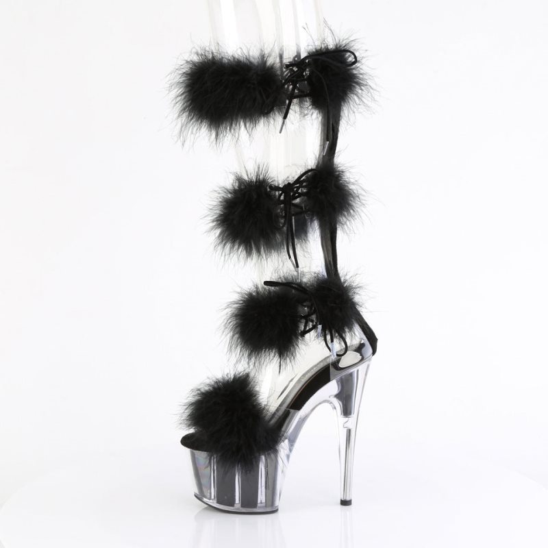 Pleaser Adore-728F Hakken Dames Zwart | BELGIE BEUEOWYQ
