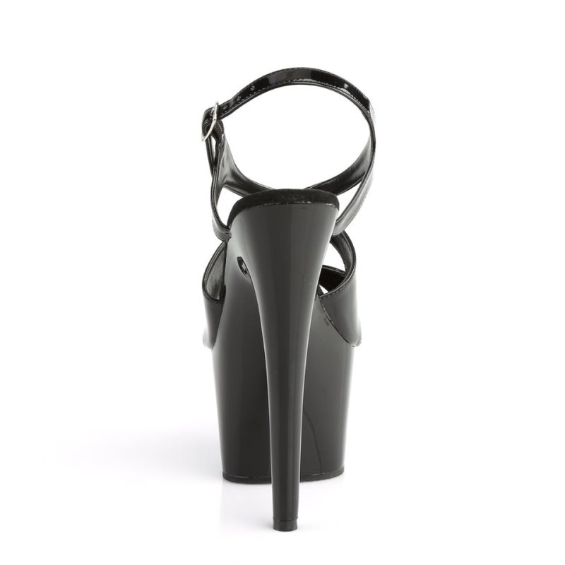 Pleaser Adore-730 Hakken Dames Zwart | BELGIE BEUYAWHV