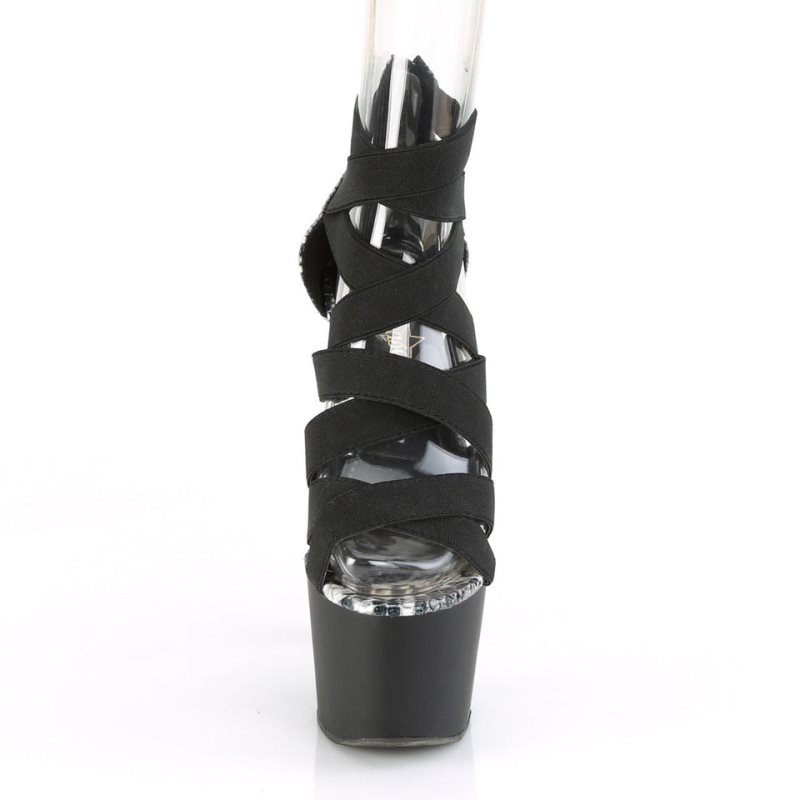 Pleaser Adore-748SP Hakken Dames Zwart | BELGIE BEDOZWBN