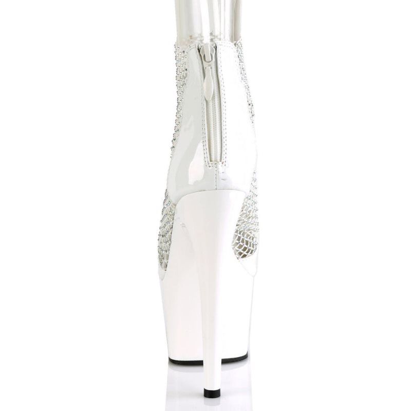 Pleaser Adore-765RM Hakken Dames Wit | BELGIE BEOXTEVG