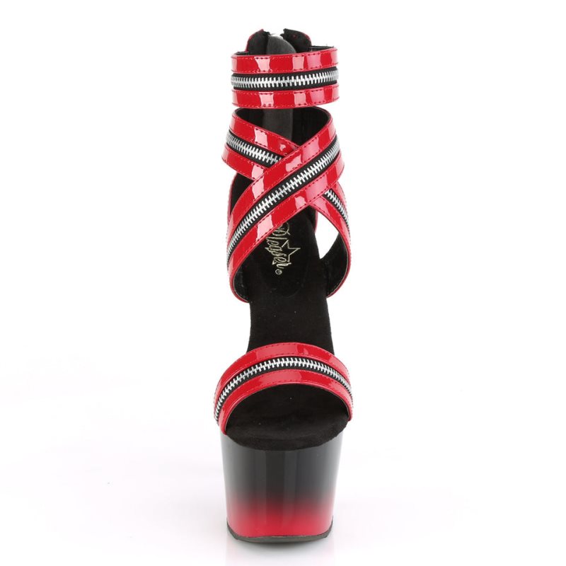 Pleaser Adore-766 Hakken Dames Rood | BELGIE BEXIYPJB
