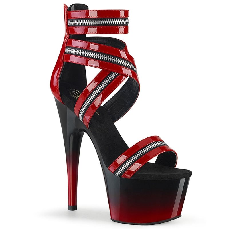 Pleaser Adore-766 Hakken Dames Rood | BELGIE BEXIYPJB
