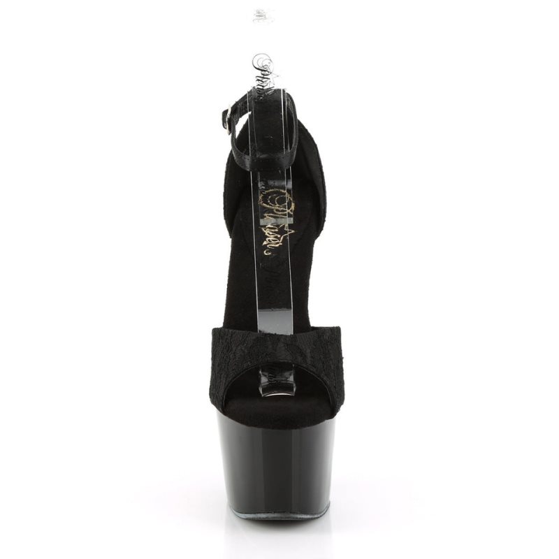 Pleaser Adore-768 Hakken Dames Zwart | BELGIE BEYSXFZD
