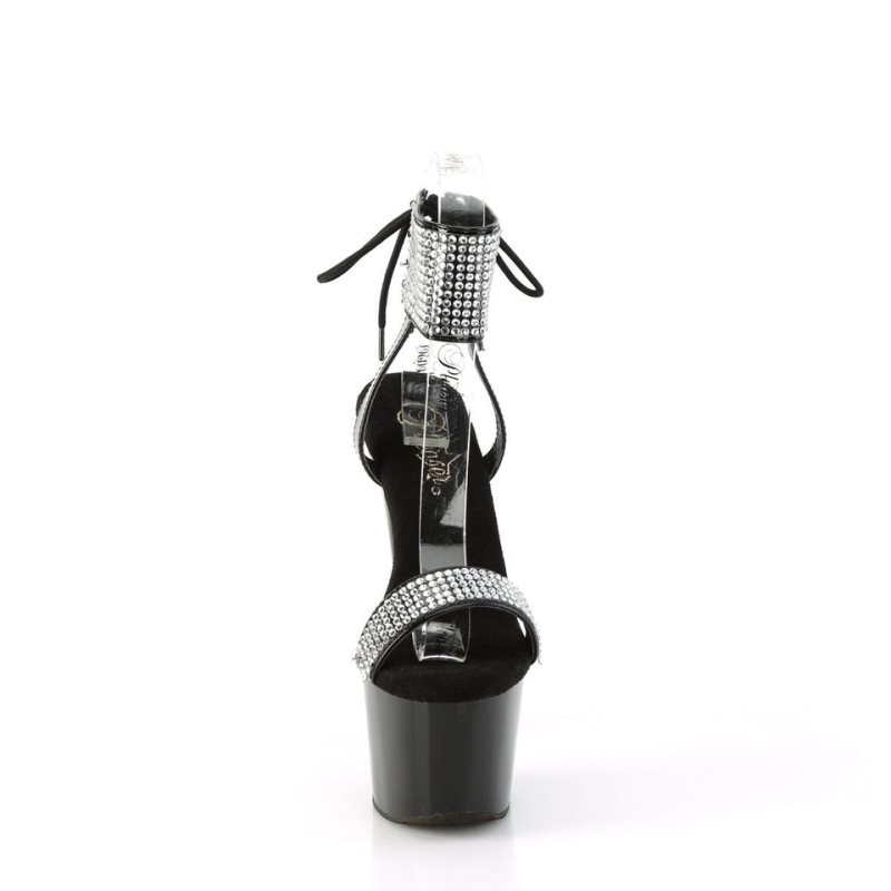 Pleaser Adore-770 Hakken Dames Zwart | BELGIE BEVGMRZQ