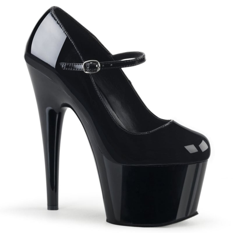 Pleaser Adore-787 Hakken Dames Zwart | BELGIE BEZGBTLD