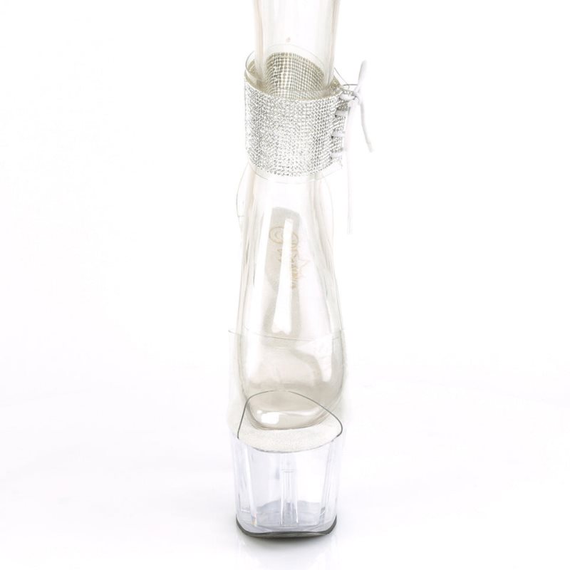 Pleaser Adore-791-2RS Hakken Dames Clear | BELGIE BEFAZBOR