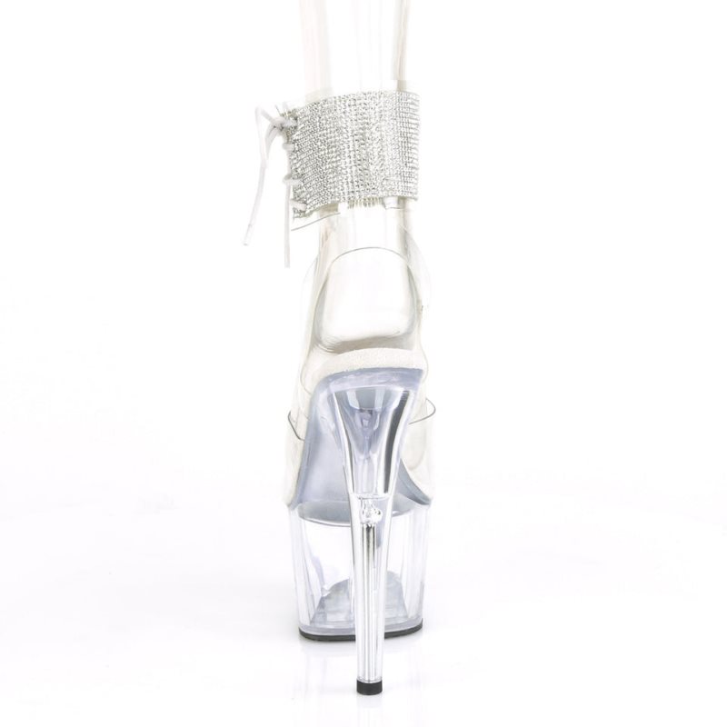 Pleaser Adore-791-2RS Hakken Dames Clear | BELGIE BEFAZBOR