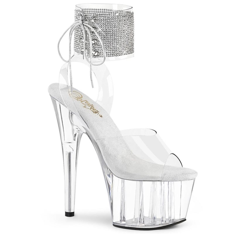 Pleaser Adore-791-2RS Hakken Dames Clear | BELGIE BEFAZBOR