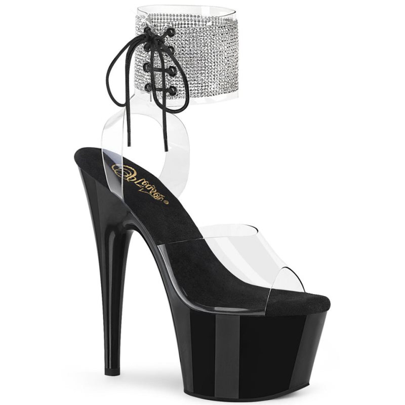 Pleaser Adore-791-2RS Hakken Dames Zwart | BELGIE BEIOFYAX