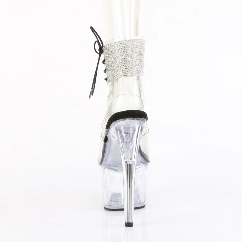 Pleaser Adore-791-2RS Hakken Dames Zwart | BELGIE BECSEWDP