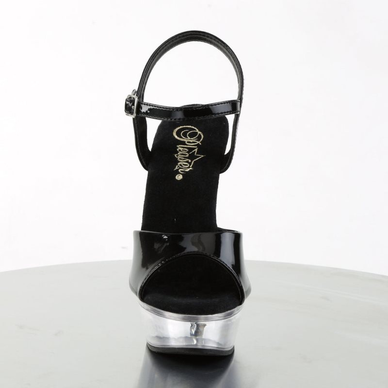 Pleaser Allure-609 Hakken Dames Zwart | BELGIE BEEOIMDU