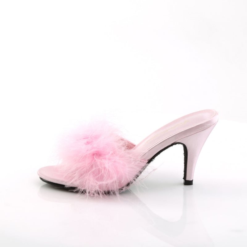 Pleaser Amour-03 Badslippers Dames Roze | BELGIE BENBDELZ