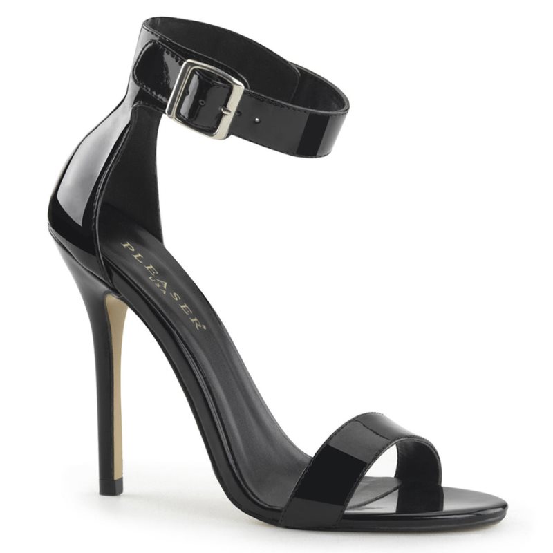 Pleaser Amuse-10 Hakken Dames Zwart | BELGIE BECZBIJK