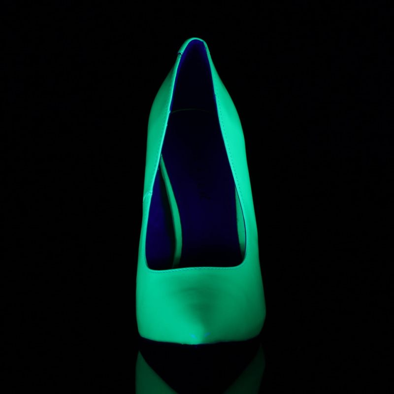 Pleaser Amuse-20 Hakken Dames Groen | BELGIE BEJURZTW