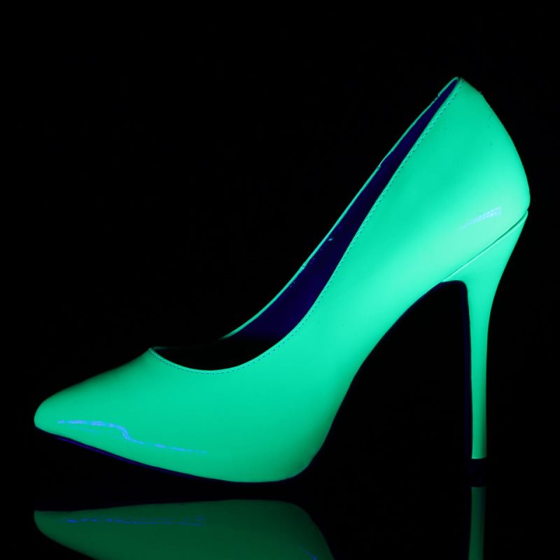 Pleaser Amuse-20 Hakken Dames Groen | BELGIE BEJURZTW