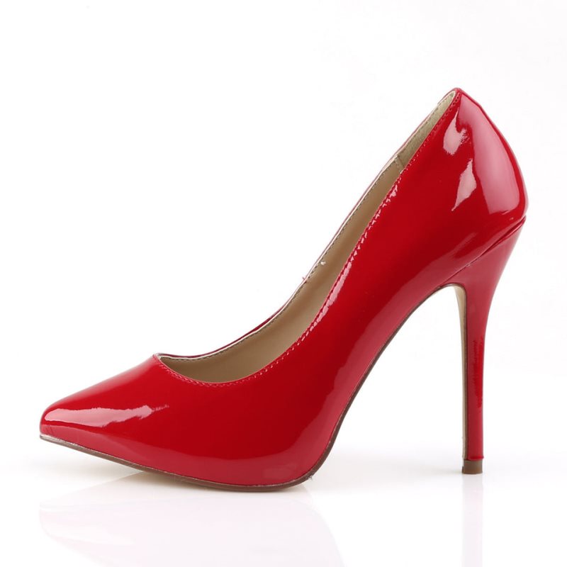 Pleaser Amuse-20 Hakken Dames Rood | BELGIE BETCMSEW