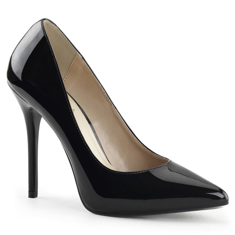 Pleaser Amuse-20 Hakken Dames Zwart | BELGIE BEVWGKXJ