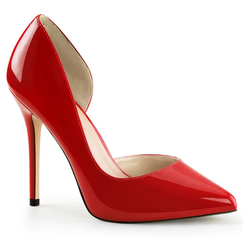 Pleaser Amuse-22 Hakken Dames Rood | BELGIE BEYAKTIB