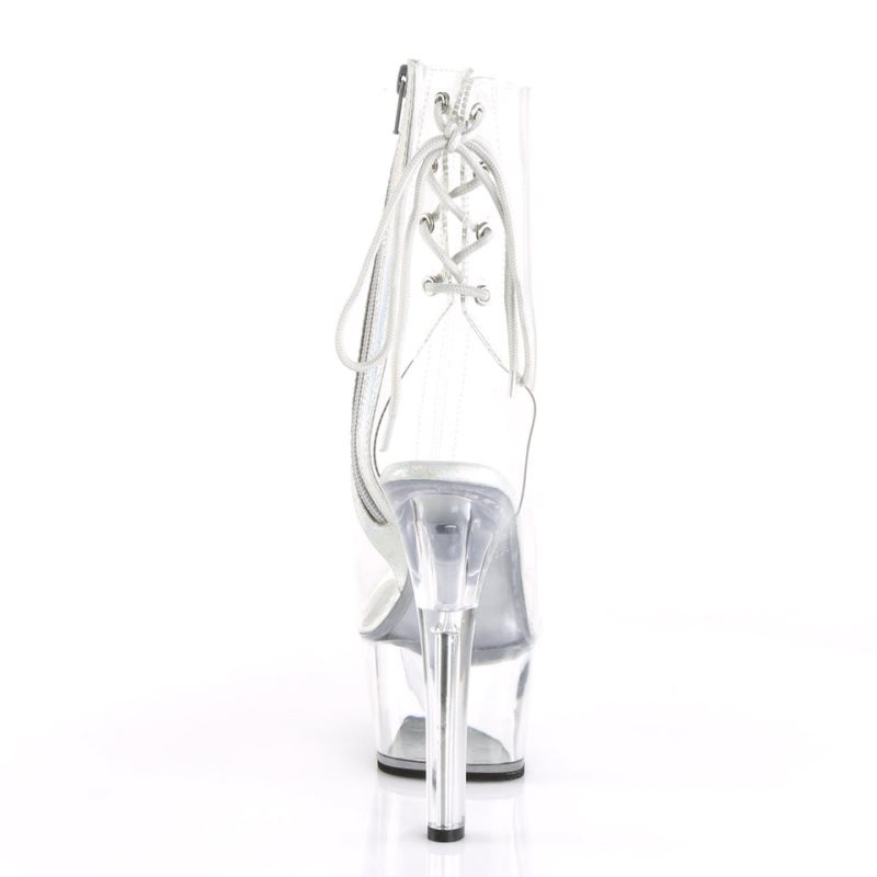 Pleaser Aspire-1018C Laarzen Dames Clear | BELGIE BEUYLMDR