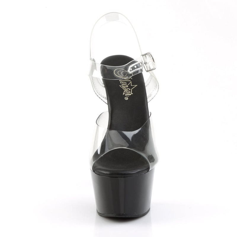Pleaser Aspire-608 Hakken Dames Zwart | BELGIE BETKVFUX