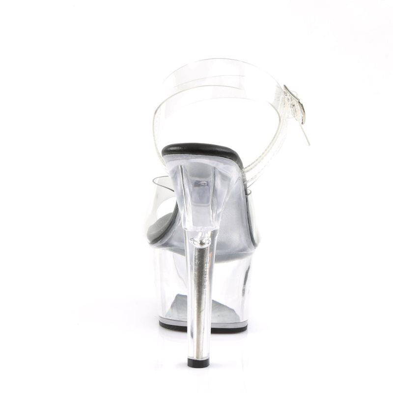 Pleaser Aspire-608 Hakken Dames Zwart | BELGIE BEQKSYMB
