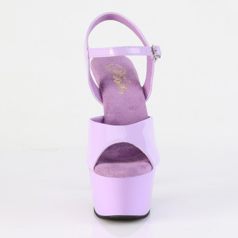 Pleaser Aspire-609 Hakken Dames Lavendel | BELGIE BEGJZTBM