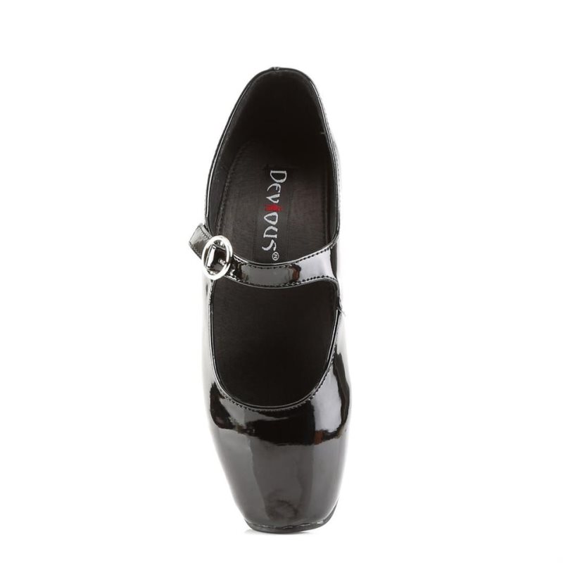 Pleaser Ballet-08 Hakken Dames Zwart | BELGIE BEOKIZFT