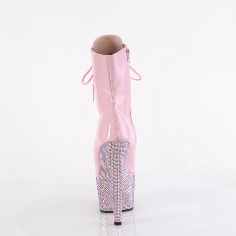 Pleaser Bejeweled-1021-7 Laarzen Dames Roze | BELGIE BECXKHVR