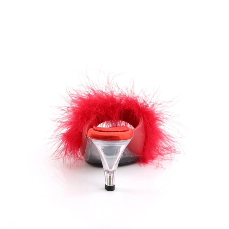 Pleaser Belle-301F Badslippers Dames Rood | BELGIE BEVDPNKJ