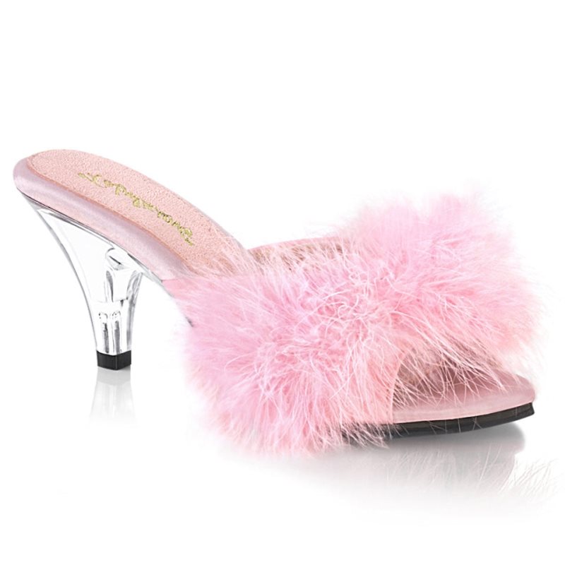 Pleaser Belle-301F Badslippers Dames Roze | BELGIE BEVALGSD