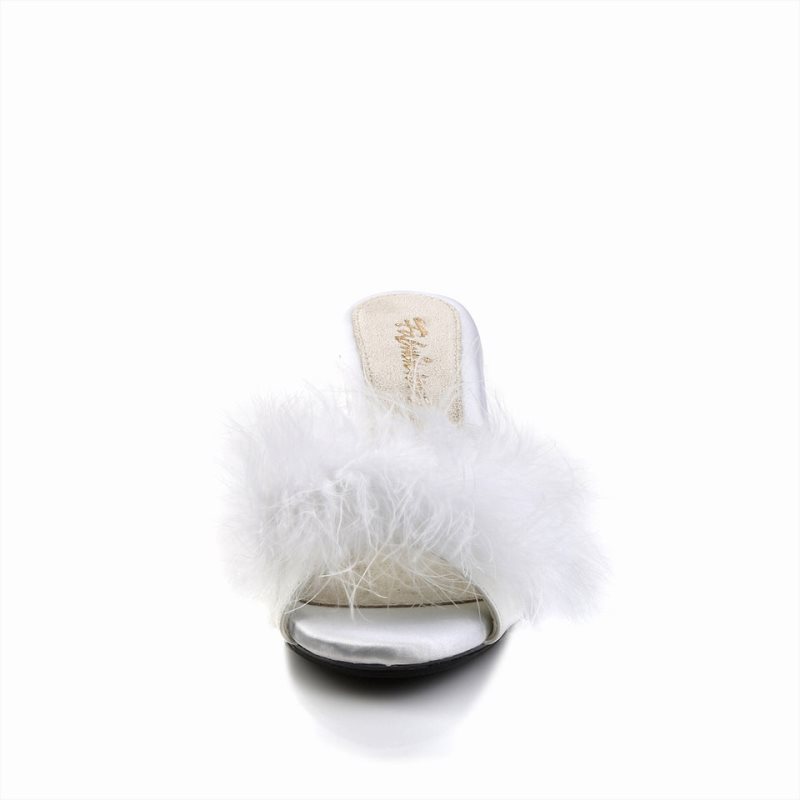 Pleaser Belle-301F Badslippers Dames Wit | BELGIE BEGCYAHN
