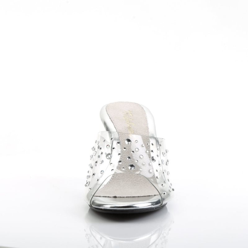 Pleaser Belle-301RS Badslippers Dames Clear | BELGIE BEUEGFWV