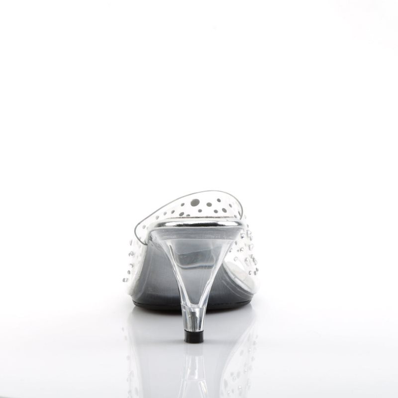 Pleaser Belle-301RS Badslippers Dames Clear | BELGIE BEUEGFWV