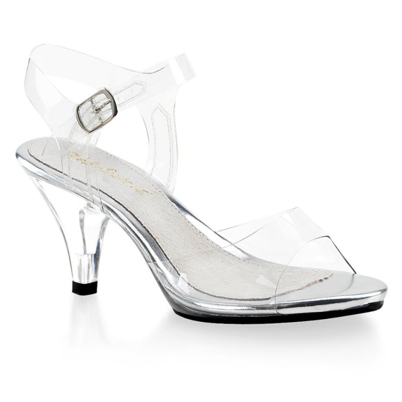Pleaser Belle-308 Hakken Dames Clear | BELGIE BELHBMTU