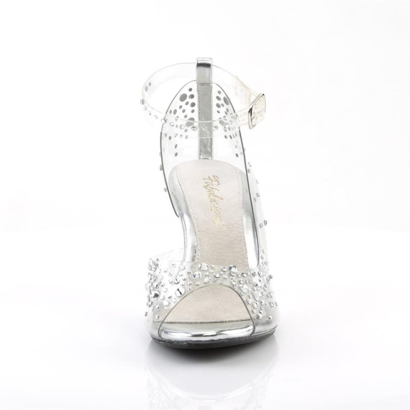 Pleaser Belle-330RS Hakken Dames Clear | BELGIE BETGNKQH