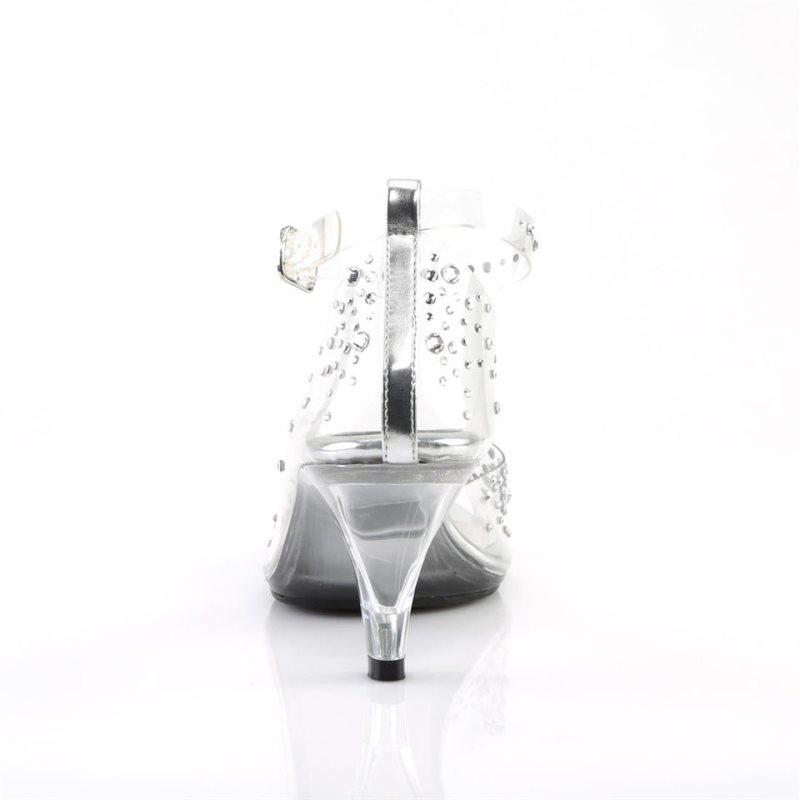 Pleaser Belle-330RS Hakken Dames Clear | BELGIE BETGNKQH