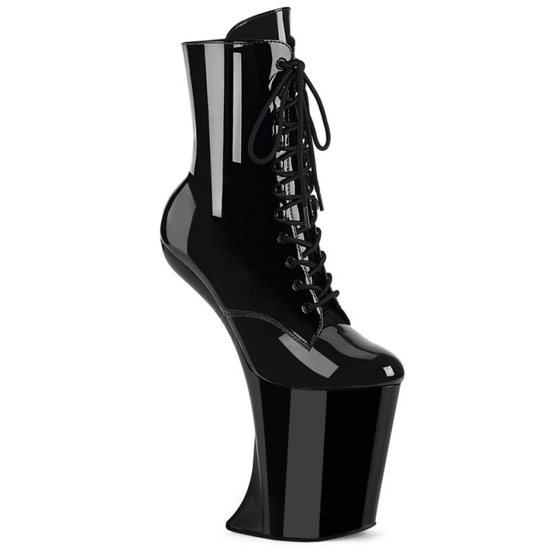 Pleaser Bewitched-1020 Laarzen Dames Zwart | BELGIE BEFJUNQX