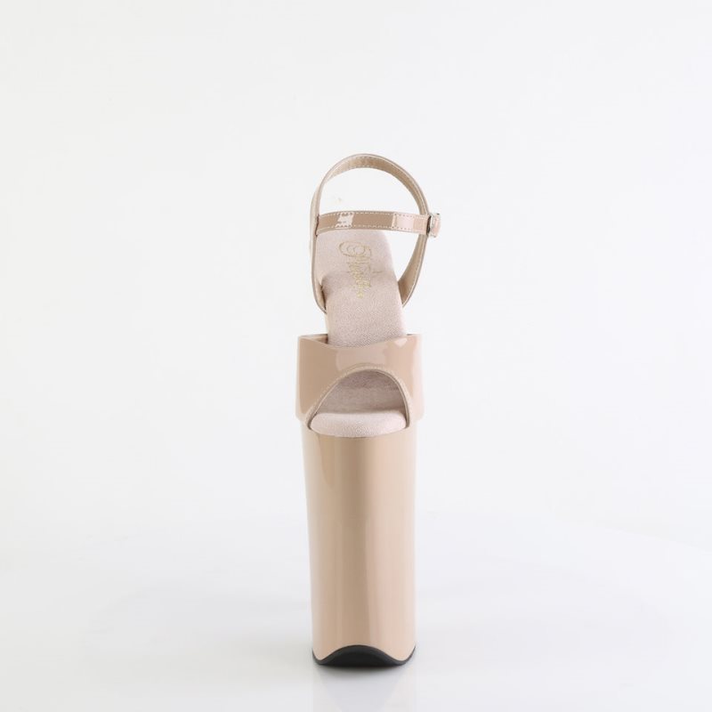Pleaser Beyond-009 Hakken Dames Beige | BELGIE BEEUCWID